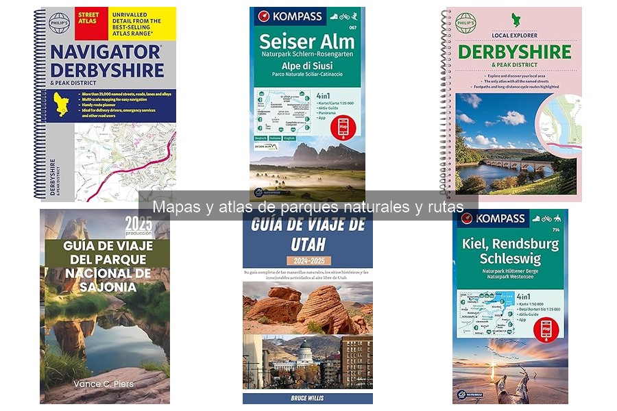 Mejores mapas de senderismo en parques nacionales de España