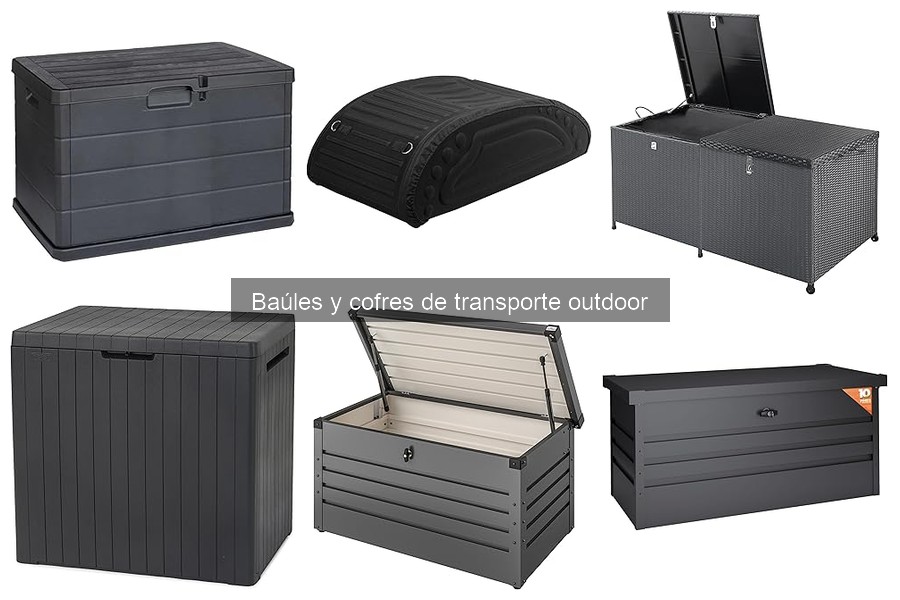 Mejores marcas de baúles y cofres de transporte outdoor