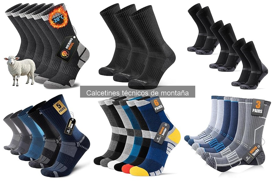 Mejores marcas de calcetines técnicos de montaña en 2023