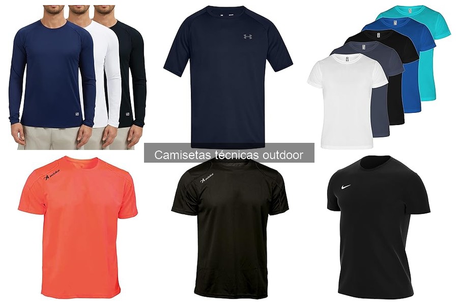 Mejores marcas de camisetas técnicas outdoor comparativa