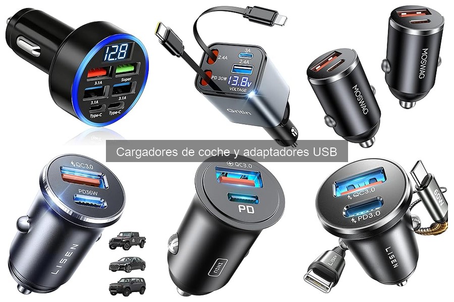 Mejores marcas de cargadores de coche USB en 2023