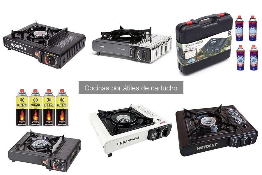 Mejores marcas de cocinas portátiles de cartucho para camping