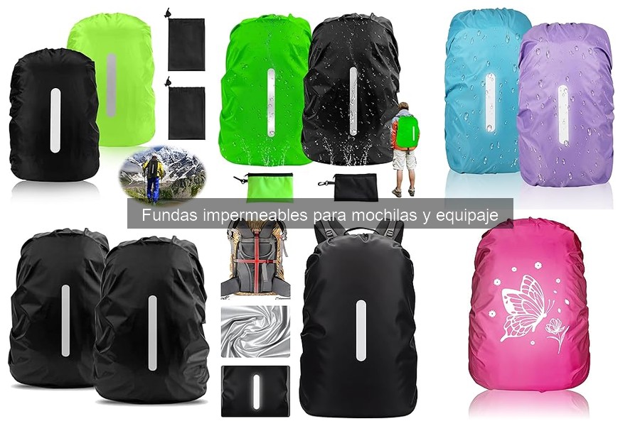 Mejores marcas de fundas impermeables para mochilas