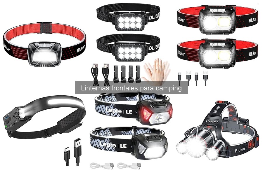 Mejores marcas de linternas frontales para camping