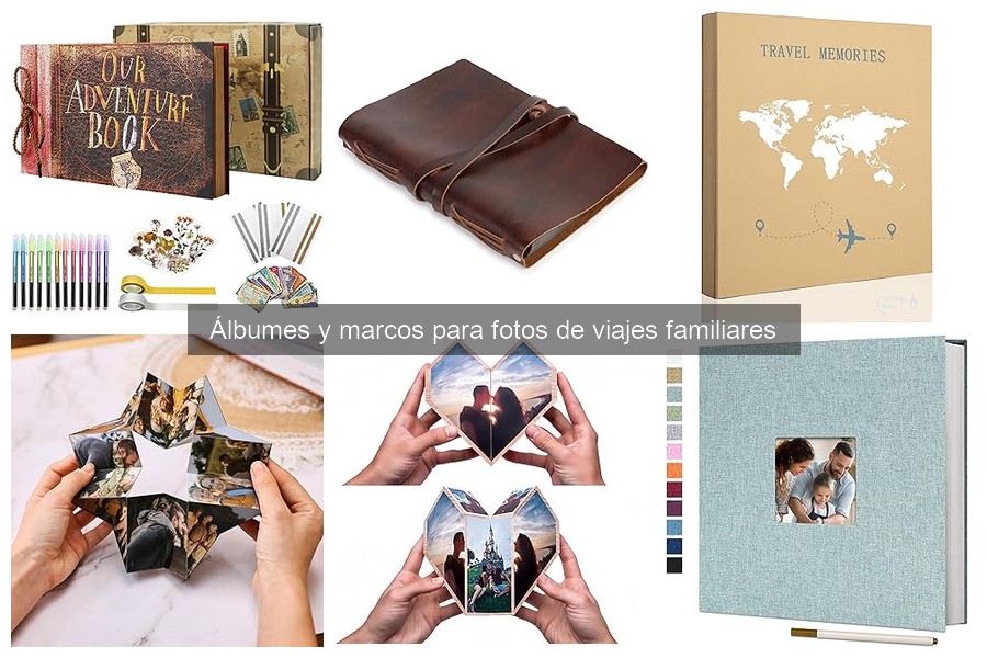 Mejores marcos de fotos para recordar tus viajes familiares