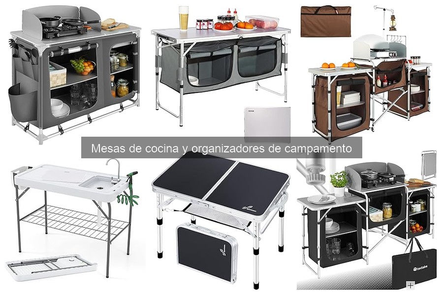 Mejores mesas de cocina para camping en 2023