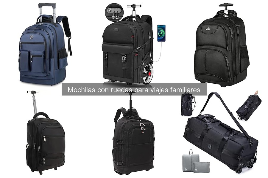 Mejores mochilas con ruedas para familias en 2023