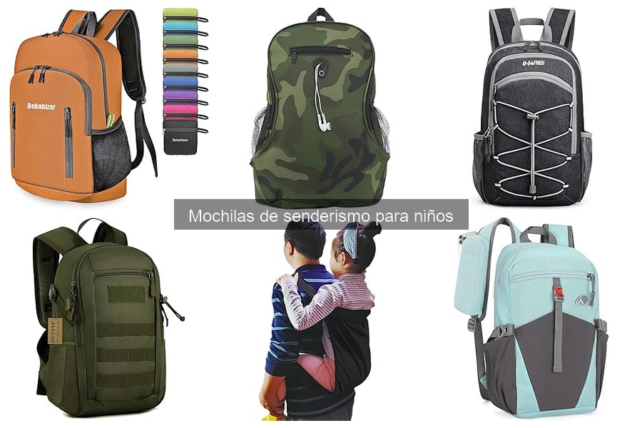 Mejores mochilas de senderismo para niños de 5 a 10 años