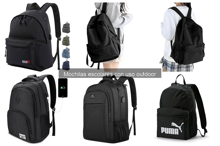 Mejores mochilas escolares para actividades al aire libre