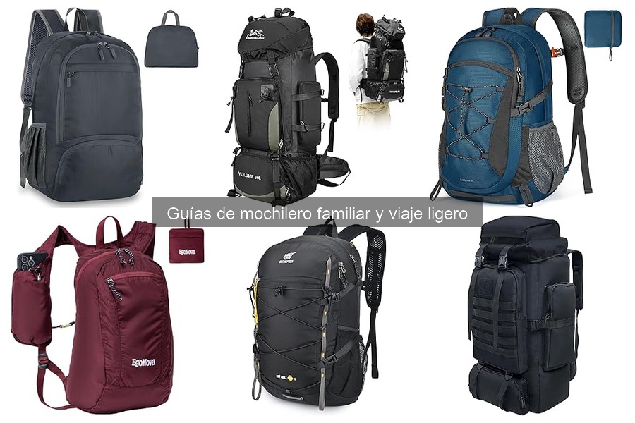 Mejores mochilas para mochileros familiares: comparativa