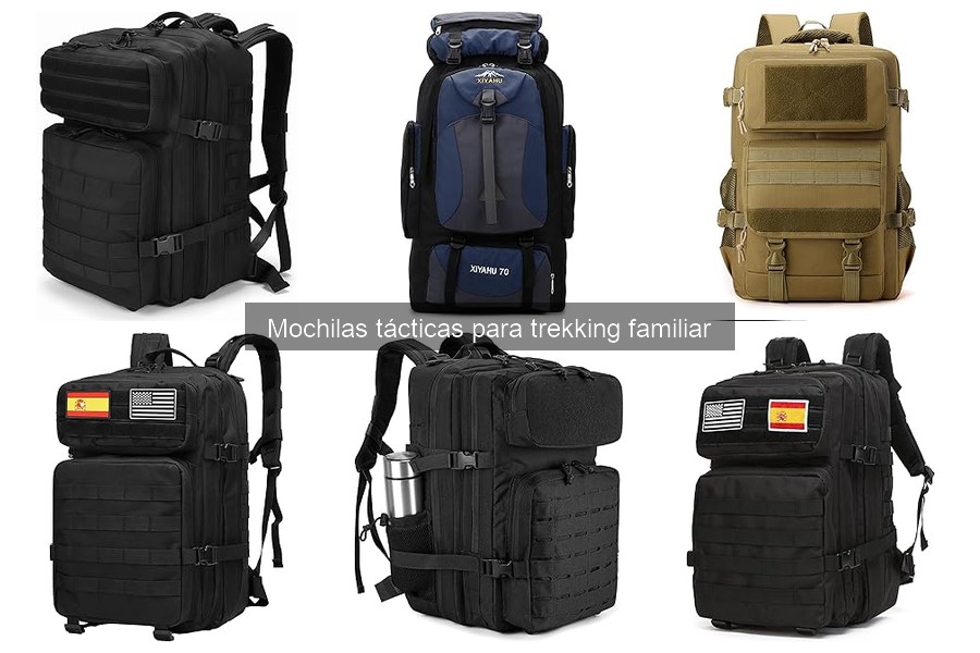 Mejores mochilas tácticas para trekking familiar en 2023