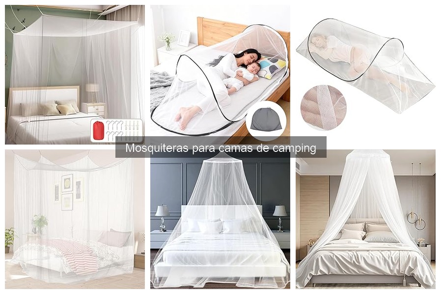 Mejores mosquiteras para camas de camping según opiniones