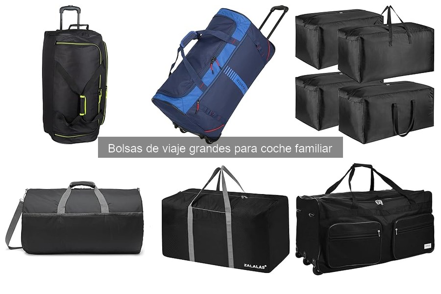 Mejores ofertas en bolsas de viaje grandes para coche familiar
