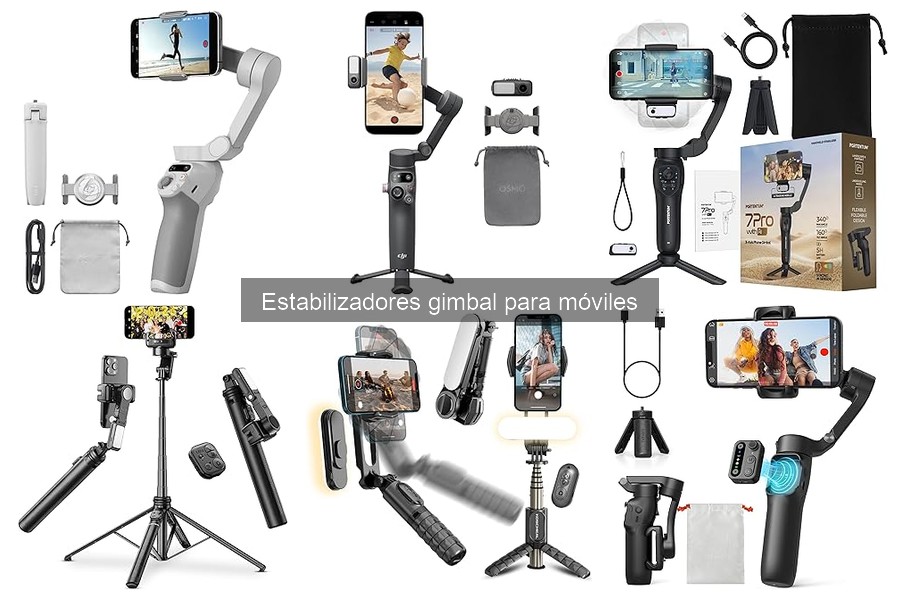 Mejores ofertas en estabilizadores gimbal para móviles