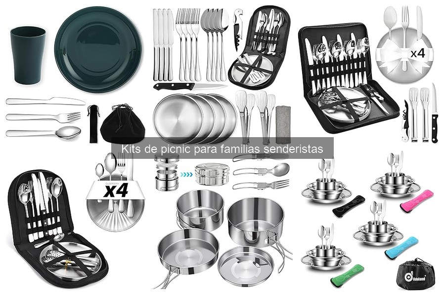 Mejores ofertas en kits de picnic para familias senderistas