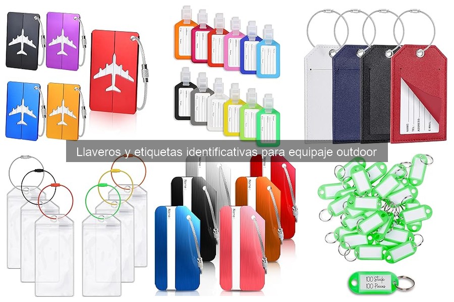 Mejores ofertas en llaveros y etiquetas identificativas outdoor
