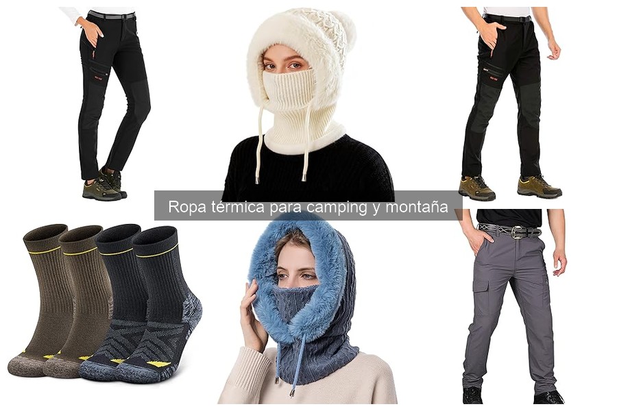 Mejores ofertas y descuentos en ropa térmica para camping