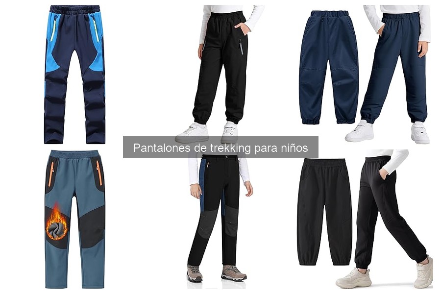 Mejores pantalones de trekking para niños en 2023