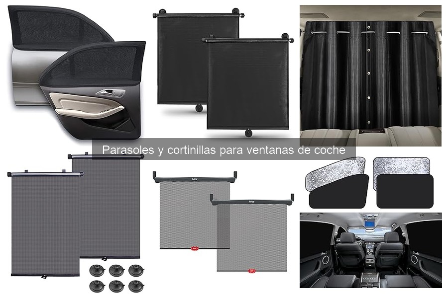 Mejores parasoles y cortinillas para coches familiares 2023