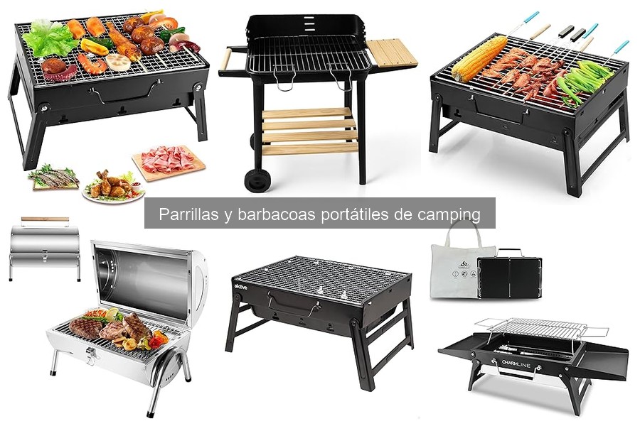 Mejores parrillas portátiles para camping en 2023