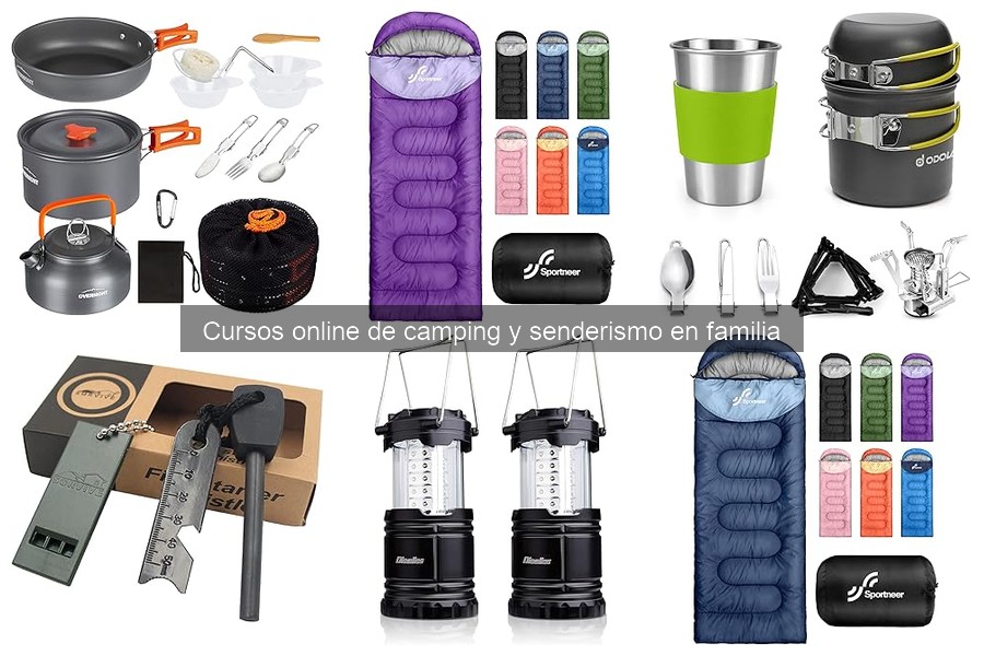 Mejores plataformas para cursos de camping y senderismo