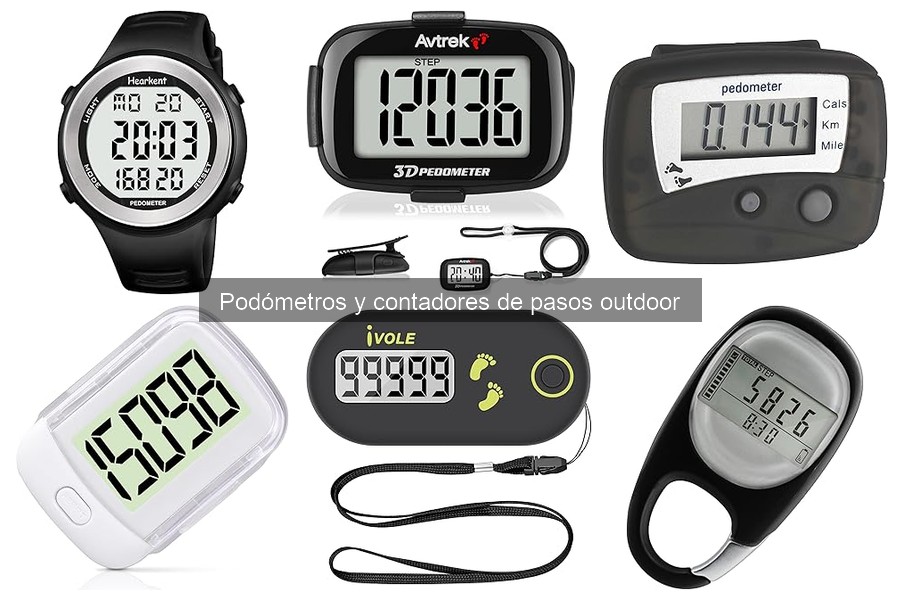 Mejores podómetros para senderismo: comparativa 2023