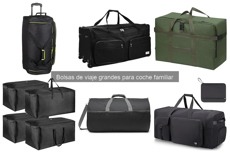 Mejores prácticas para usar bolsas de viaje grandes en familia