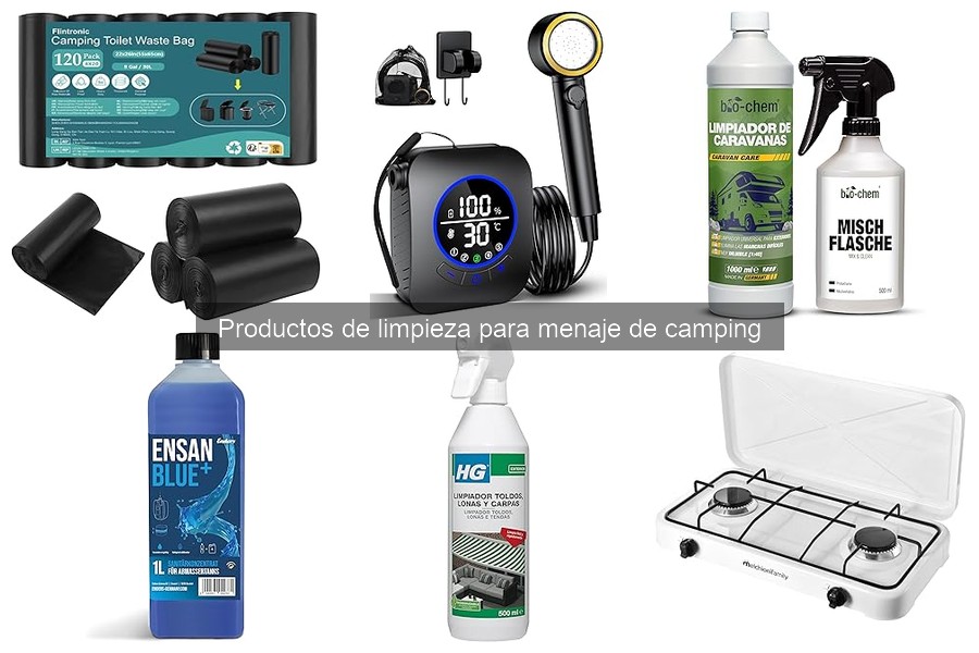 Mejores Productos de Limpieza para Menaje de Camping