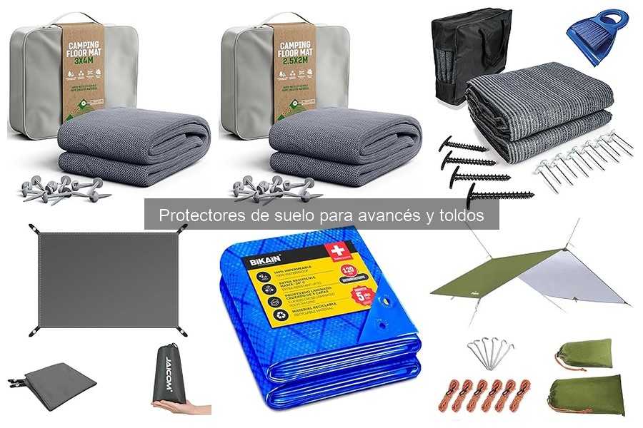 Mejores protectores de suelo para toldos en Amazon