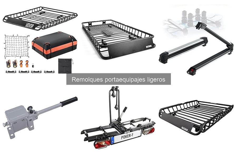 Mejores remolques portaequipajes ligeros para familias