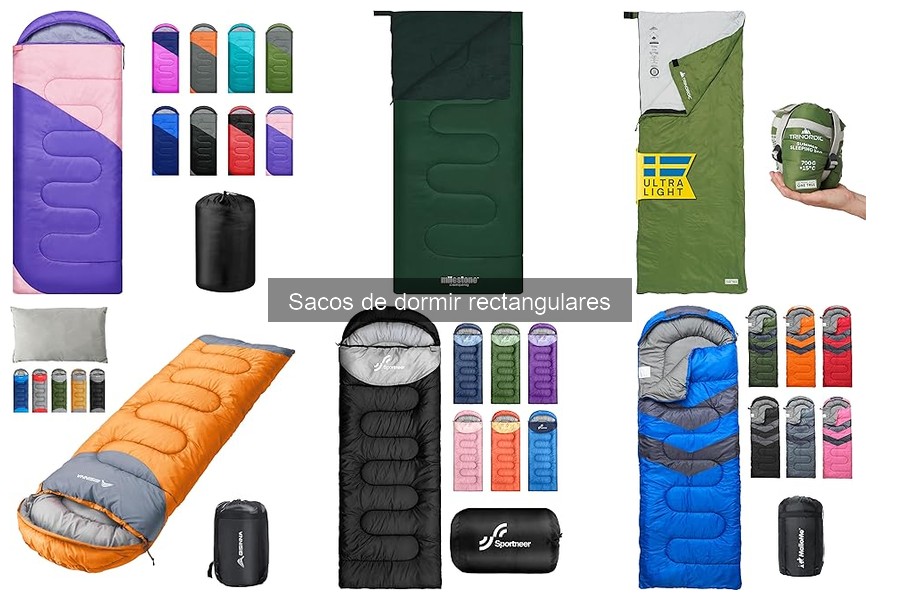 Mejores sacos de dormir rectangulares para familias con niños