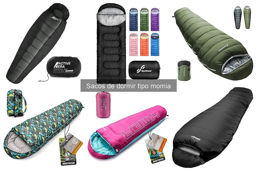 Mejores sacos de dormir tipo momia para acampar en familia