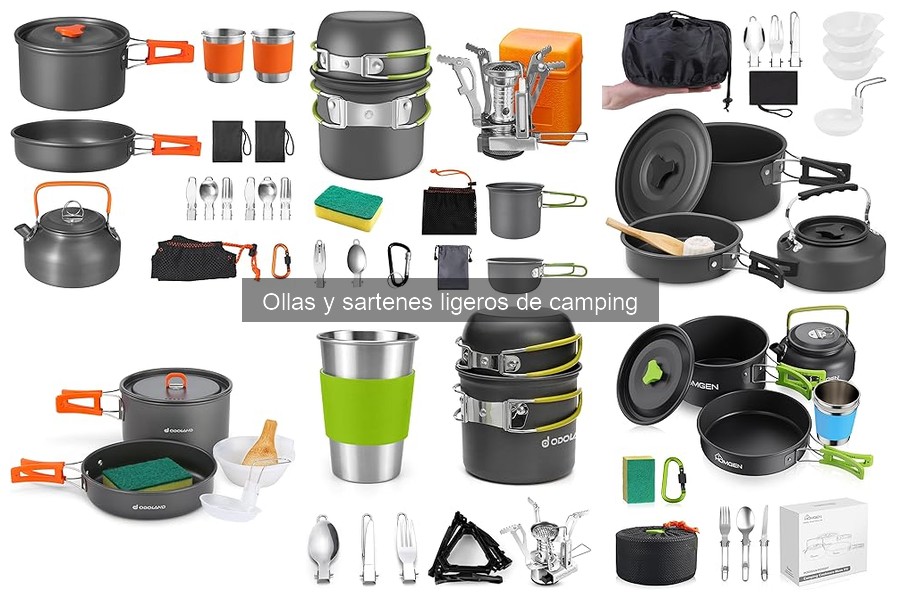 Mejores sartenes de camping para cocinar en familia
