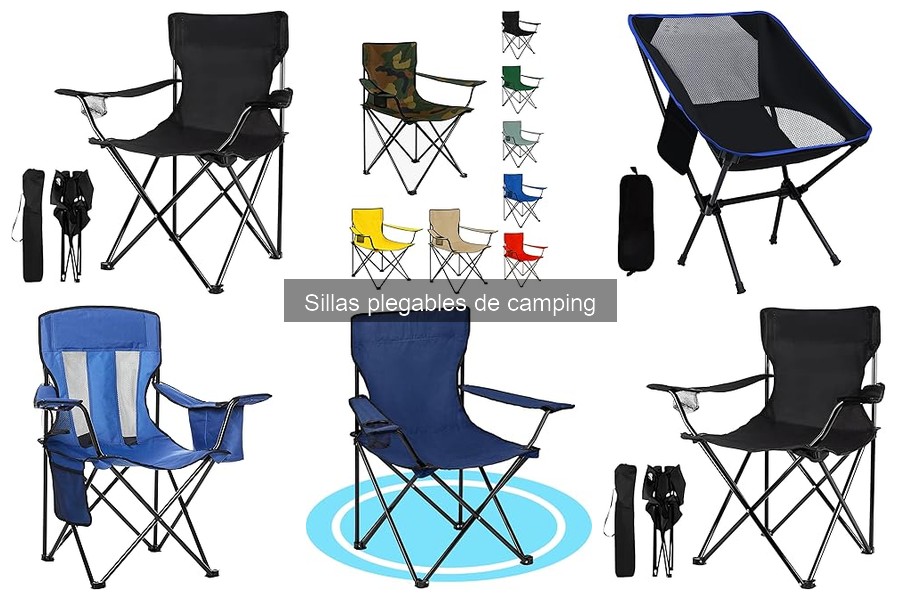 Mejores sillas plegables de camping para senderismo