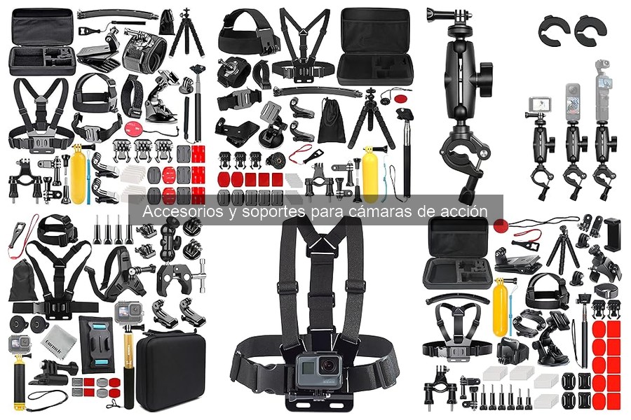 Mejores soportes para cámaras de acción en deportes extremos
