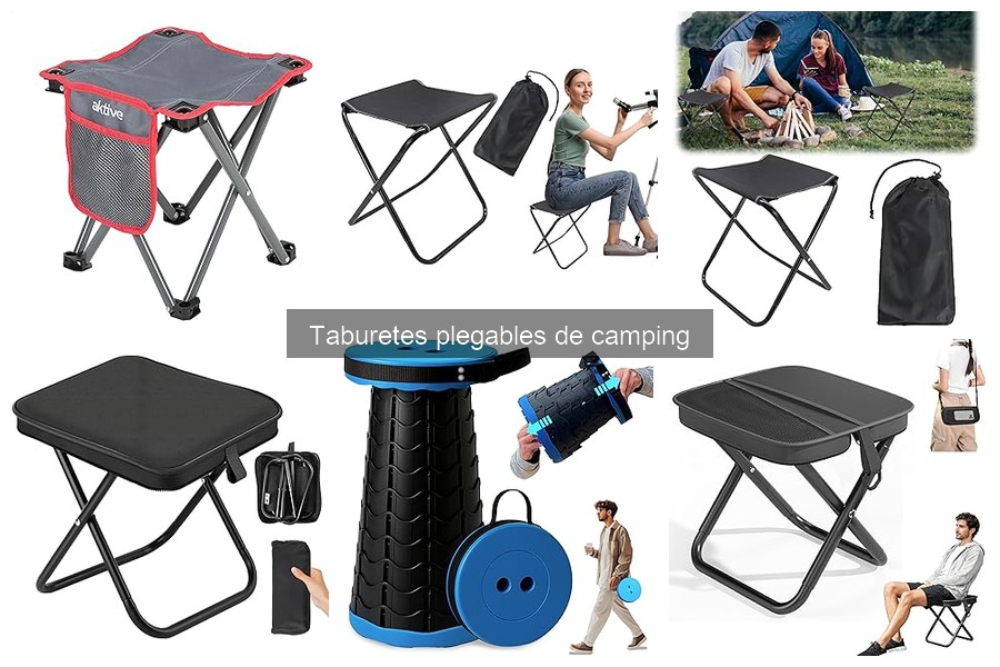 Mejores taburetes plegables para camping 2023: Comparativa