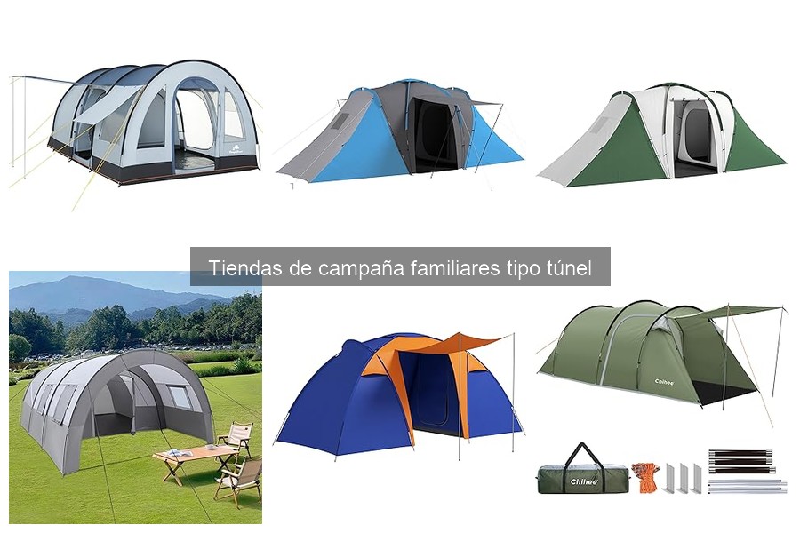Mejores tiendas de campaña familiares tipo túnel para 2023