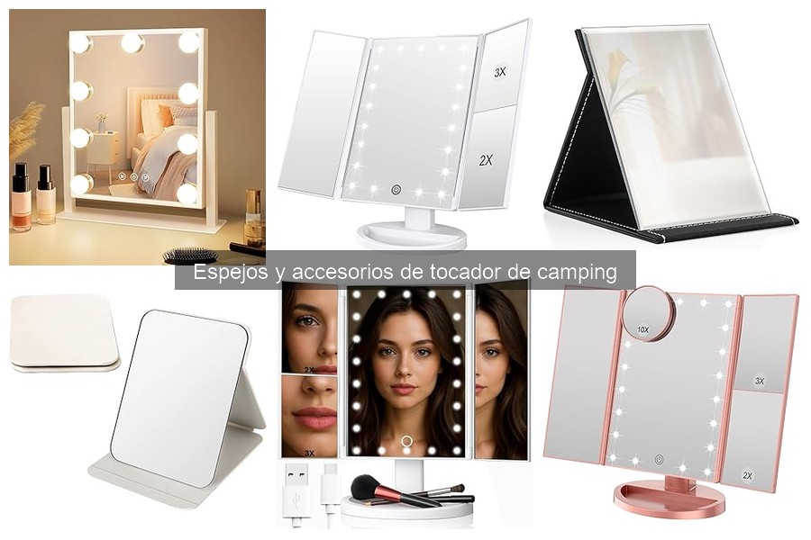 Mejores tiendas para comprar espejos de tocador de camping