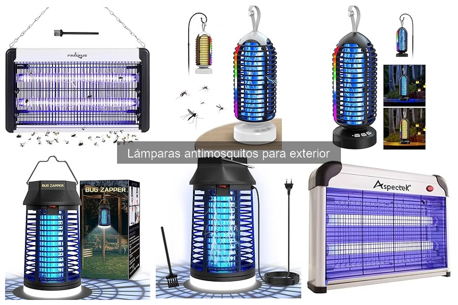 Mejores tiendas para comprar lámparas antimosquitos en oferta