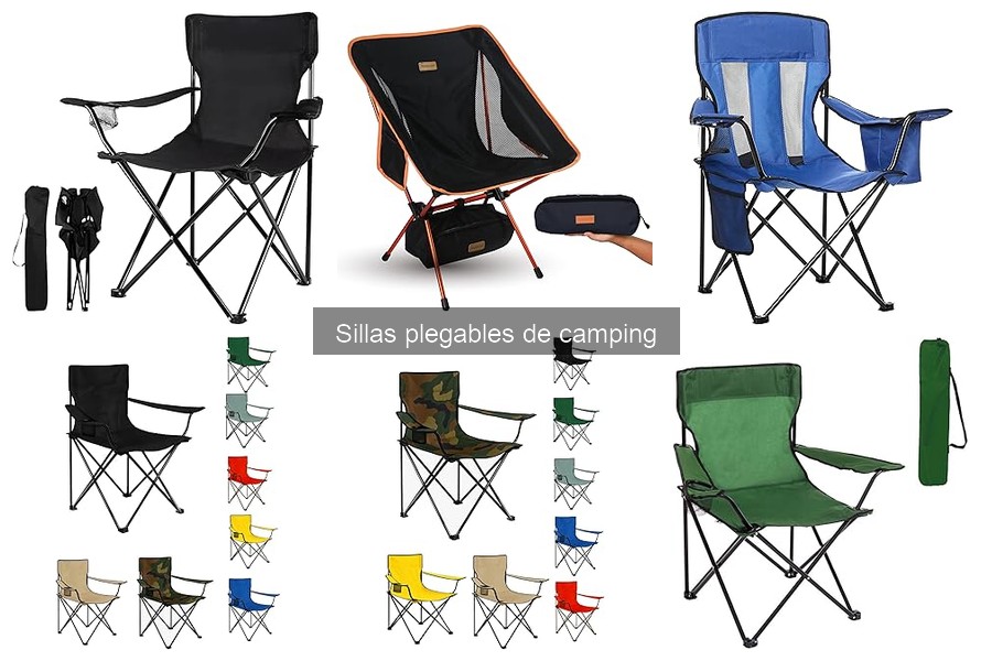 Mejores tiendas para comprar sillas plegables de camping