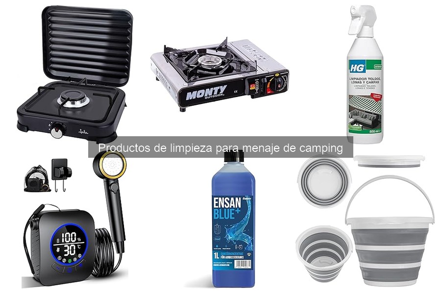 Mejores trucos para mantener limpio el menaje de camping