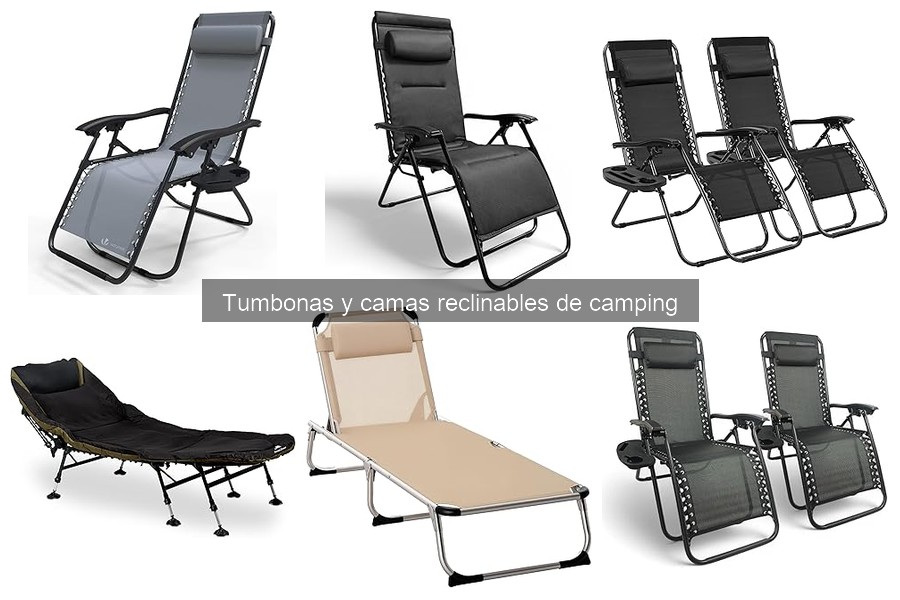 Mejores tumbonas para camping 2023: comparativa y recomendaciones