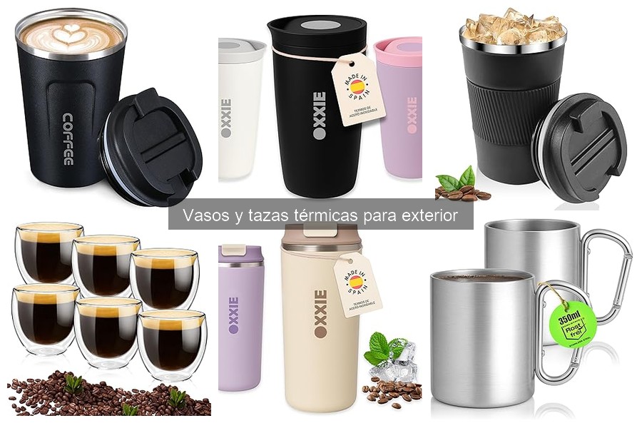 Mejores vasos térmicos para bebidas frías en exteriores