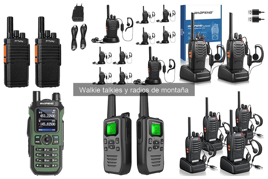 Mejores walkie talkies para niños en camping