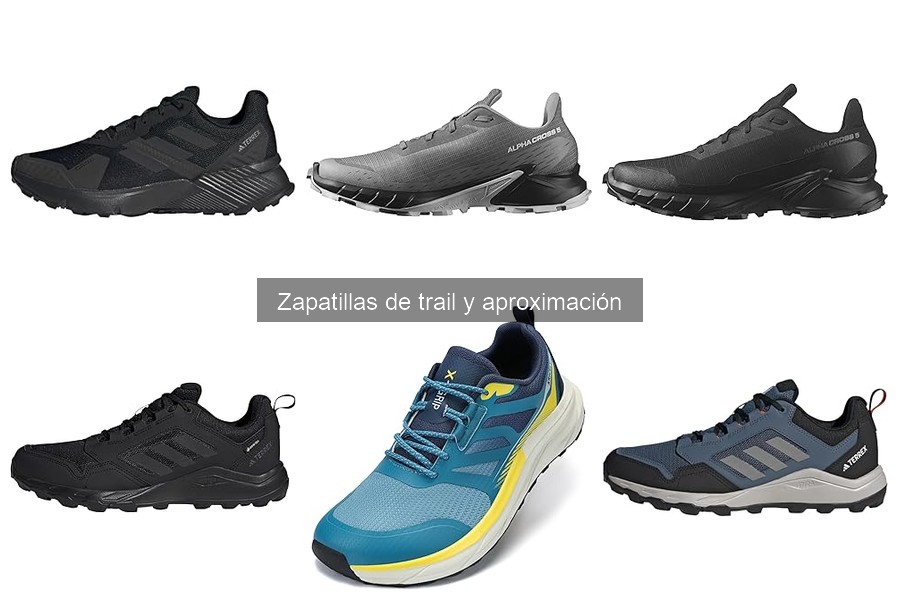 Mejores zapatillas de aproximación con tracción en terrenos escarpados