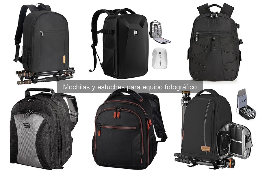 Mochilas con Compartimentos Personalizables para Fotografía