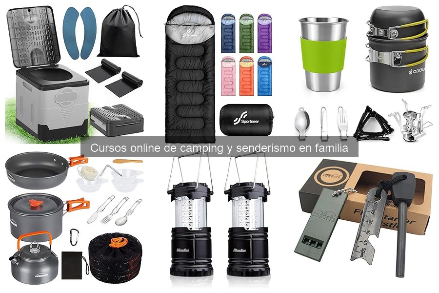 Ofertas en cursos de camping y senderismo en familia