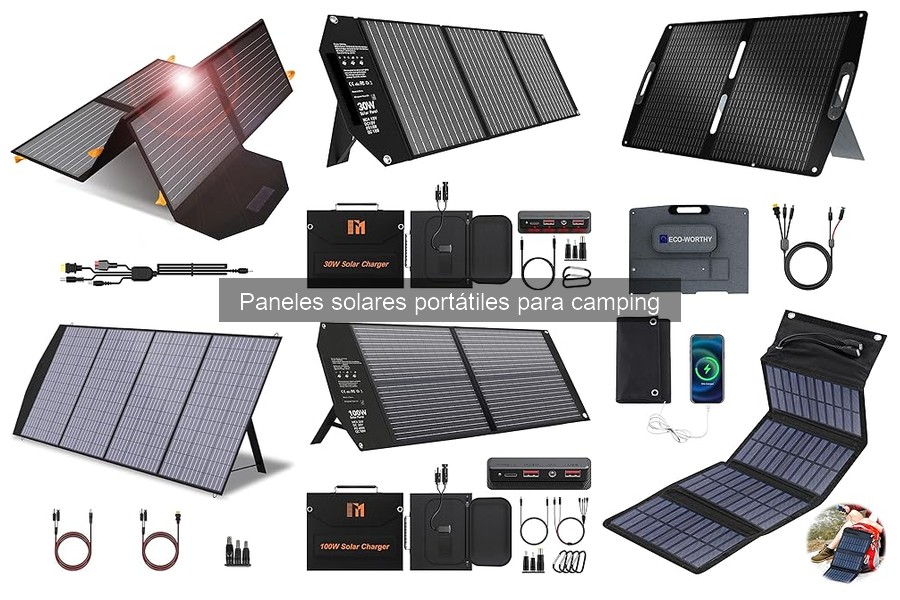 Ofertas en paneles solares portátiles para camping 2023