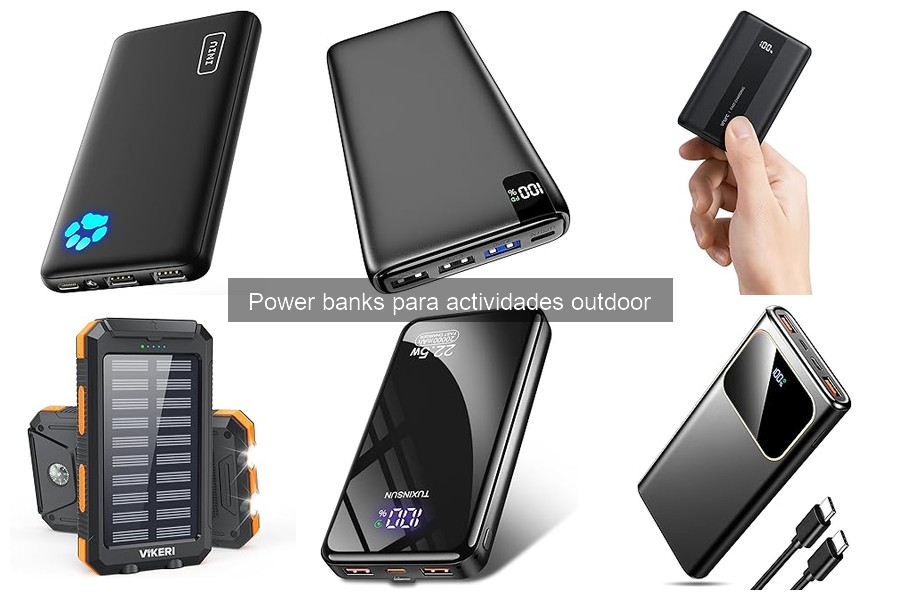 Ofertas especiales en power banks para camping y outdoor