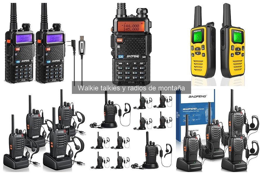 Ofertas imperdibles en walkie talkies en Amazon